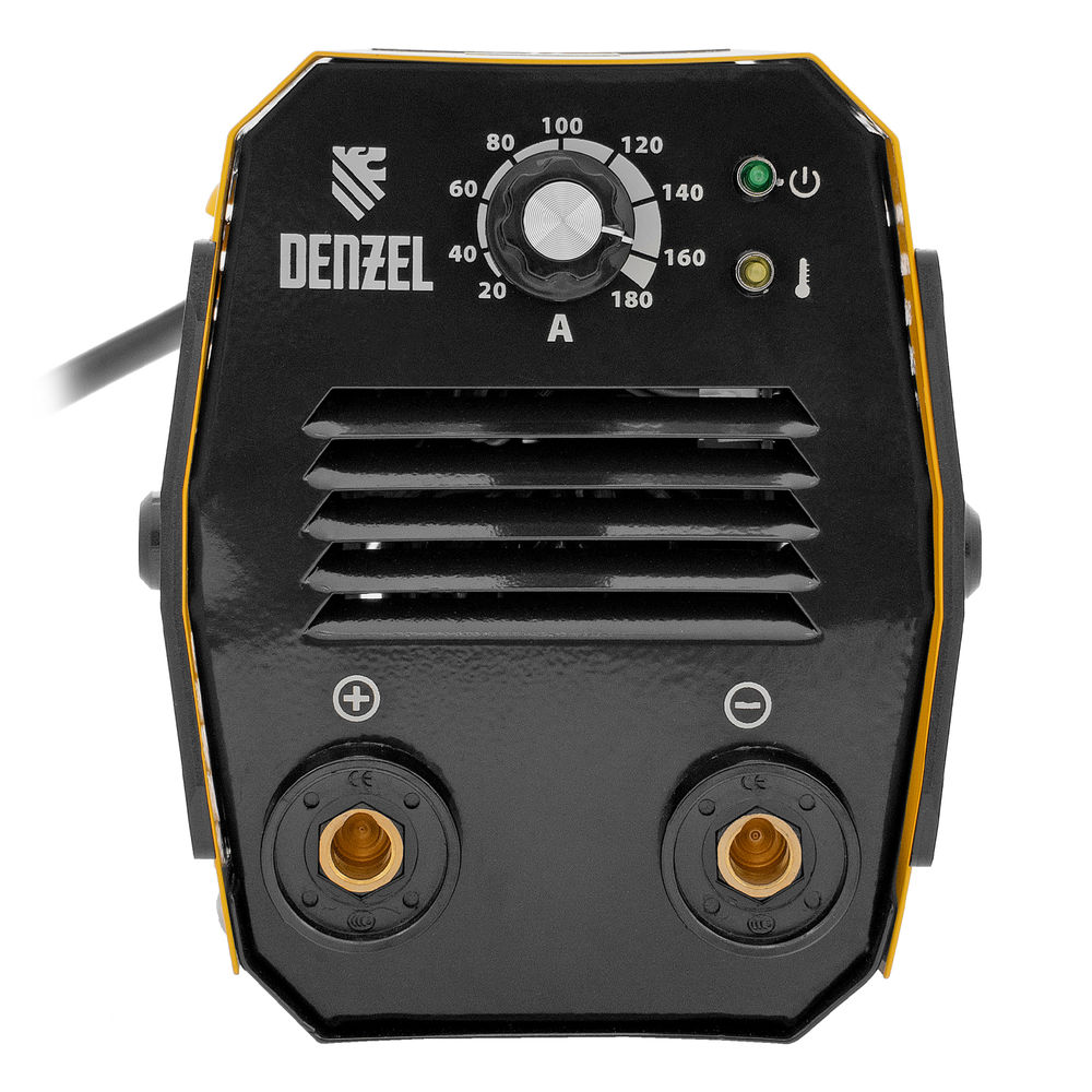 Аппарат инверторный дуговой сварки DS-180 Compact, 180 А, ПВ 70%, диаметр электрода 1.6-4 мм Denzel (94372)