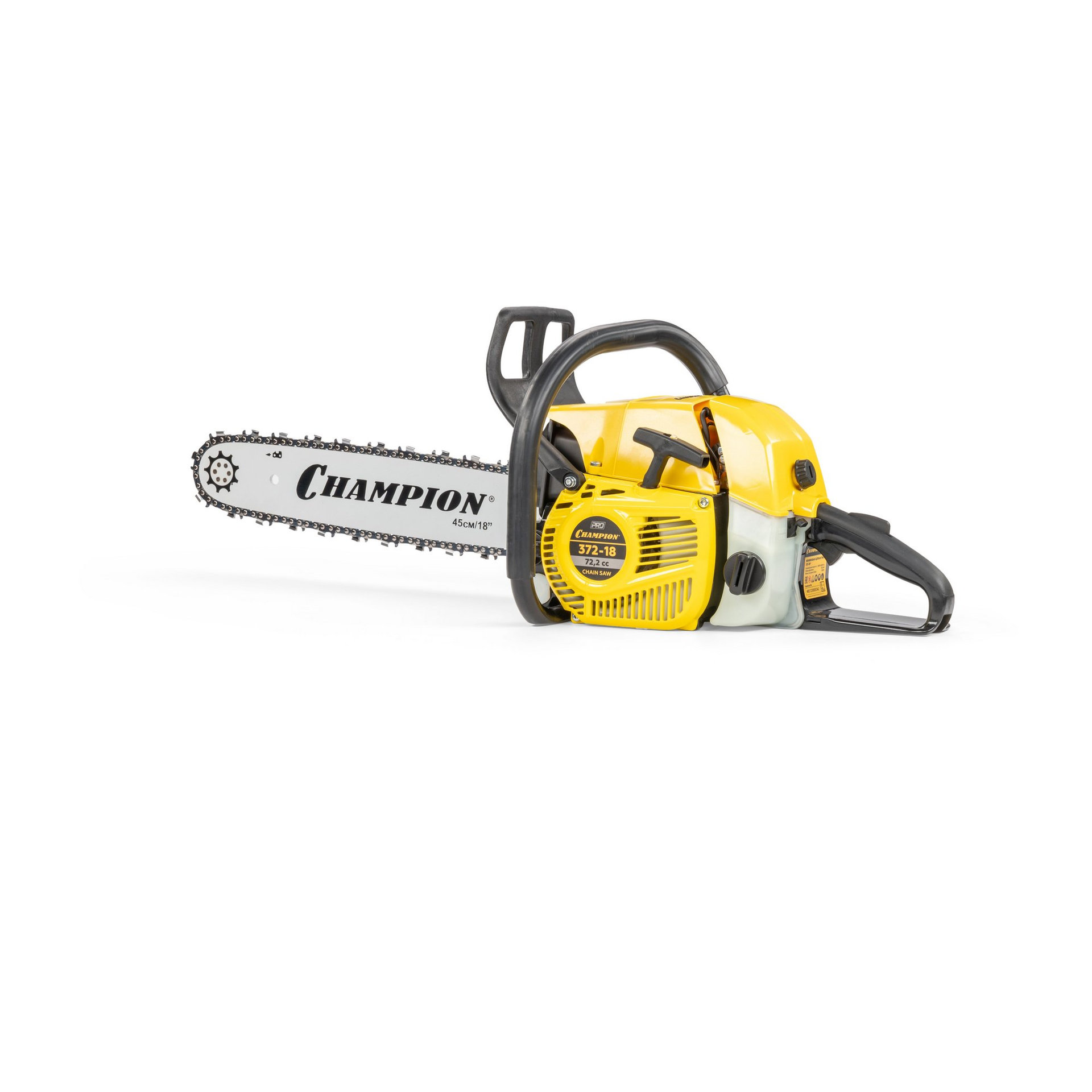 Бензопила CHAMPION 372-18 3/8-1,6-66 (PRO, 3,6кВт, 72см?, 6,6кг) N372-18