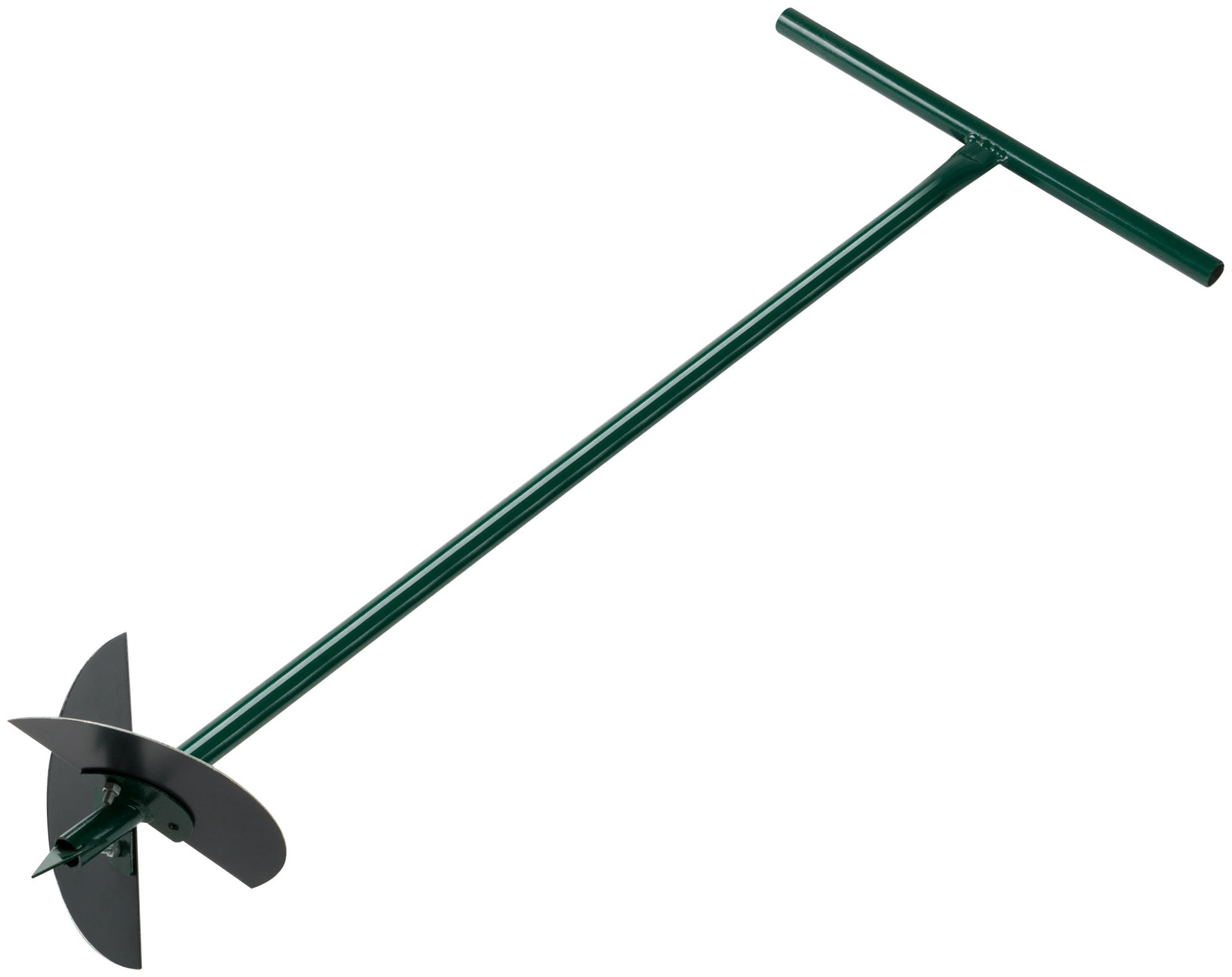 Бур садовый, L=1000 мм, 2 насадки 150 мм и 200 мм (77241)