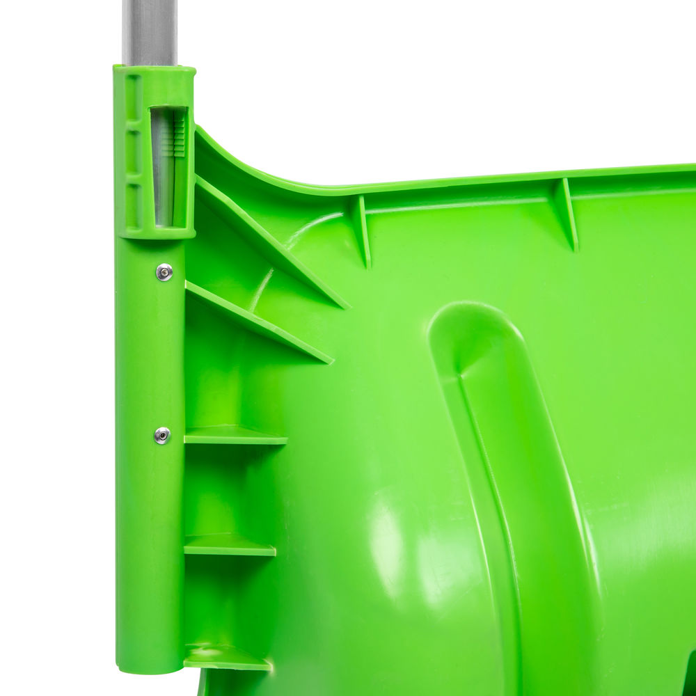 Движок для уборки снега пластиковый, 810 х 535 х 1300 мм, алюминиевая рукоятка, Сибртех (61499)