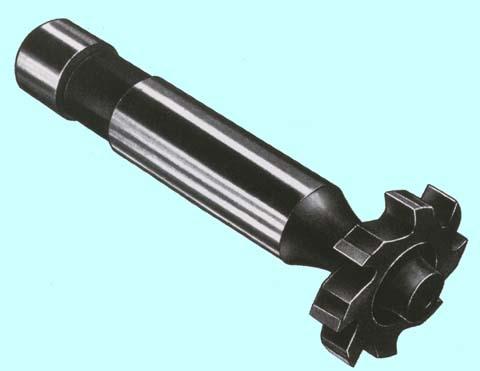 Фреза для пазов сегментных шпонок 7х2,0х 48мм ц/х Р6АМ5 Z=6 CNIC