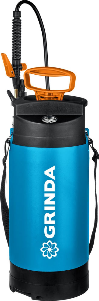 Переносной опрыскиватель PT-5, 5 л, с широкой горловиной, упоры для ног, PROLine GRINDA 8-425155_z02