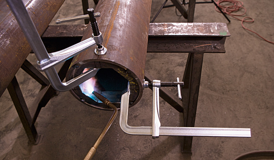 Струбцина цельнометаллическая 500/120, 6 кН, Т-ручка GZ50K BE-GZ50K