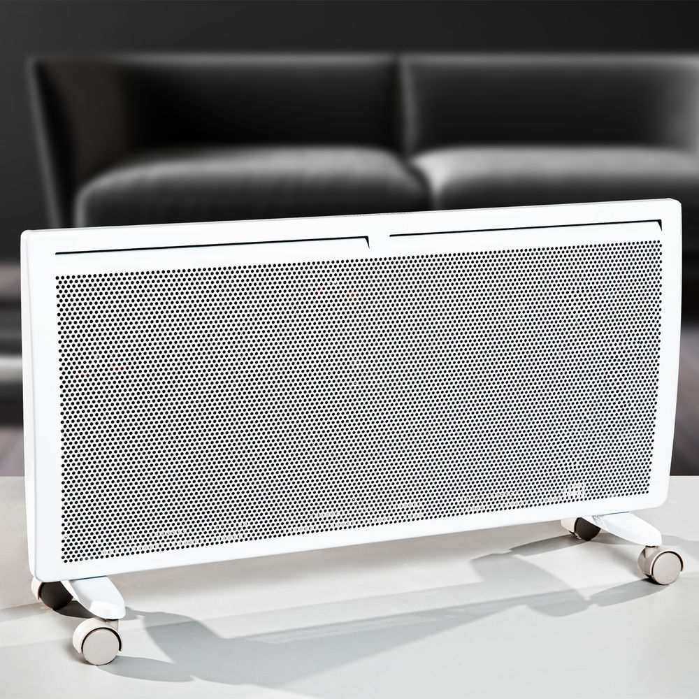 Конвектор гибридный электрический HybridX-2000, ИК нагреватель, цифровой термостат Denzel (98120)