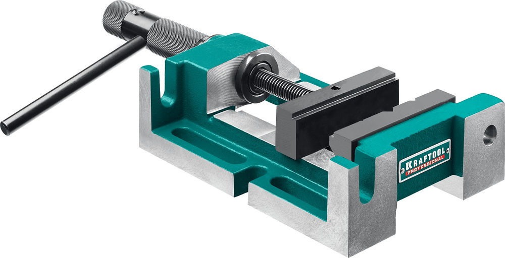 Тиски сверлильные станочные трехсторонние 100 мм KRAFTOOL 32716-100