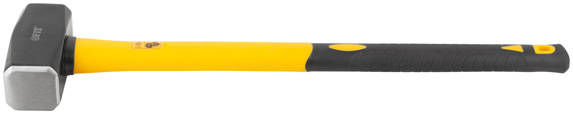 Кувалда кованая, фиберглассовая усиленная ручка 600 мм, 3 кг