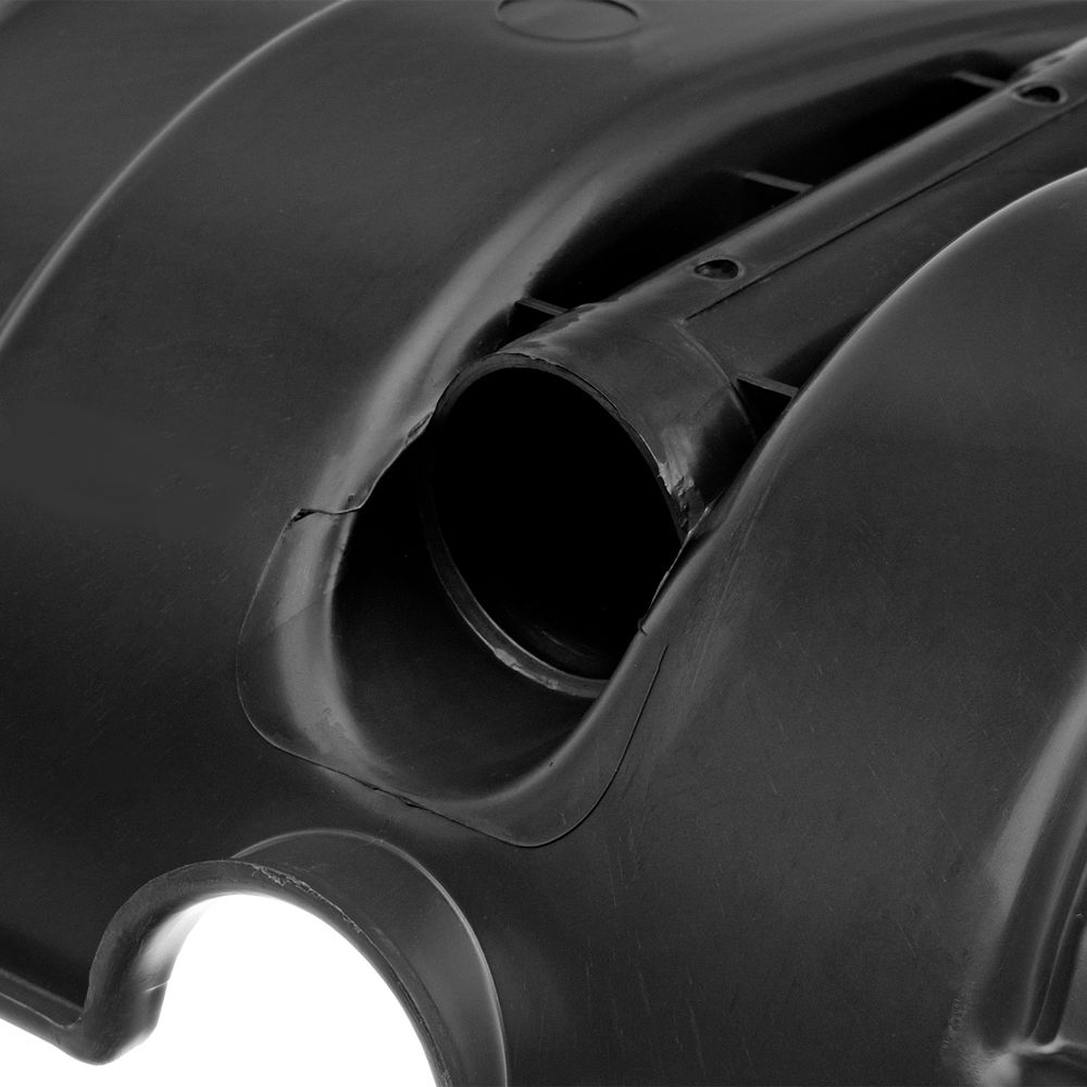 Лопата для уборки снега пластиковая, 380х360мм, без черенка, Сибртех (61696)