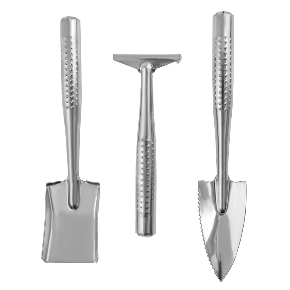 Набор по уходу за комнатными растениями, цельнометаллический, 3 предмета, Luxe, Palisad (62909)