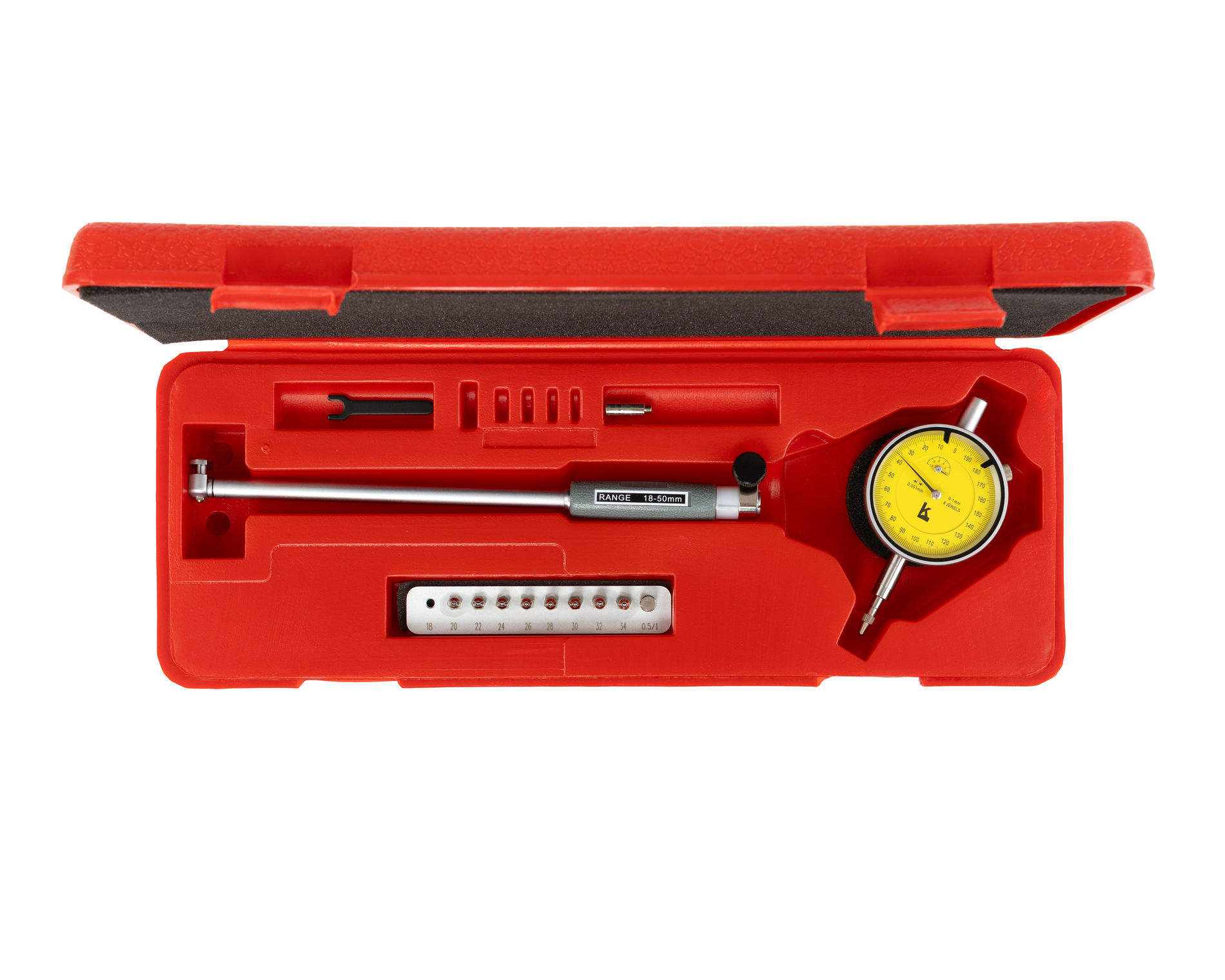 Нутромер индикаторный НИ повышенной точности 18-50 0,001 КЛБ