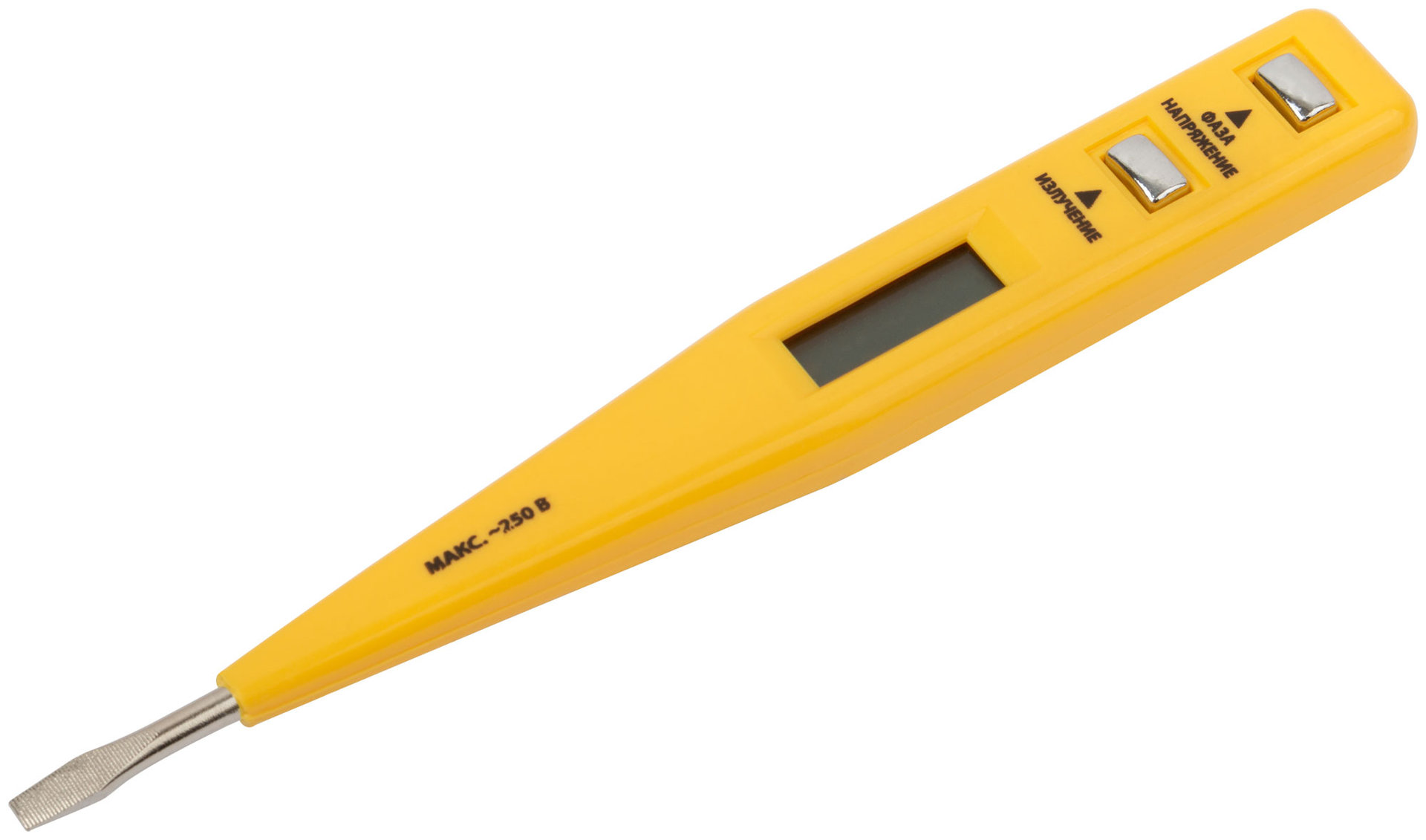 Отвертка индикаторная многофункциональная 12-220 В, 130 мм (56508)