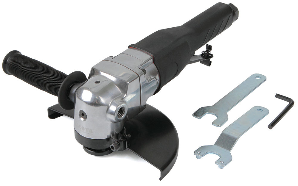 Пневматическая углошлифовальная машинка (УШМ) 180 мм 6000 об/мин, промышленная, Licota, PAG-30028A