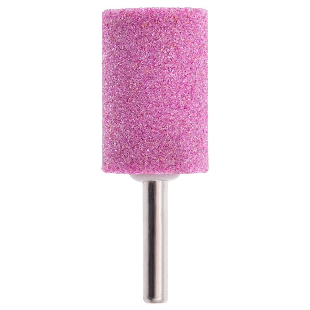 Шарошка абразивная, цилиндр удлиненный, 25 x 38 x 6 мм, F46, 3 шт Matrix (76006)