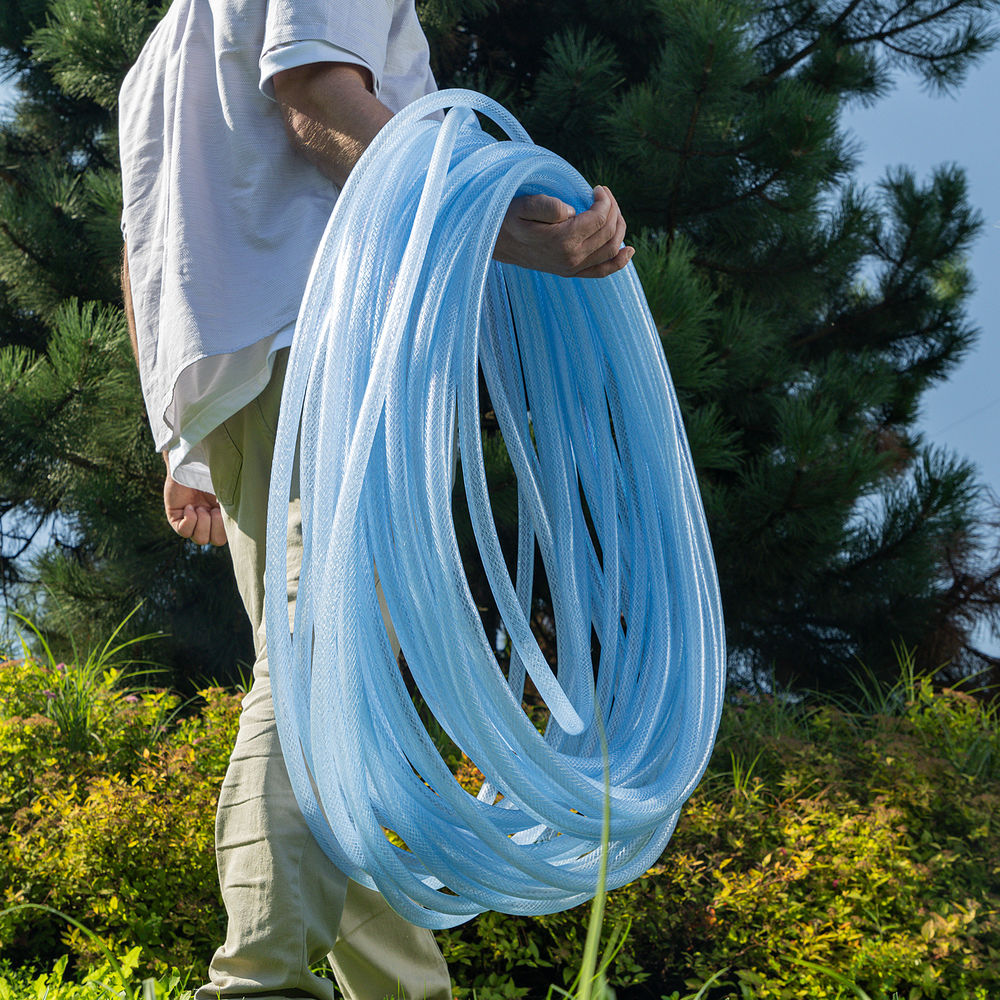 Шланг поливочный прозрачный армированный 3-х слойный, 1/2, 50 м Palisad (67362)