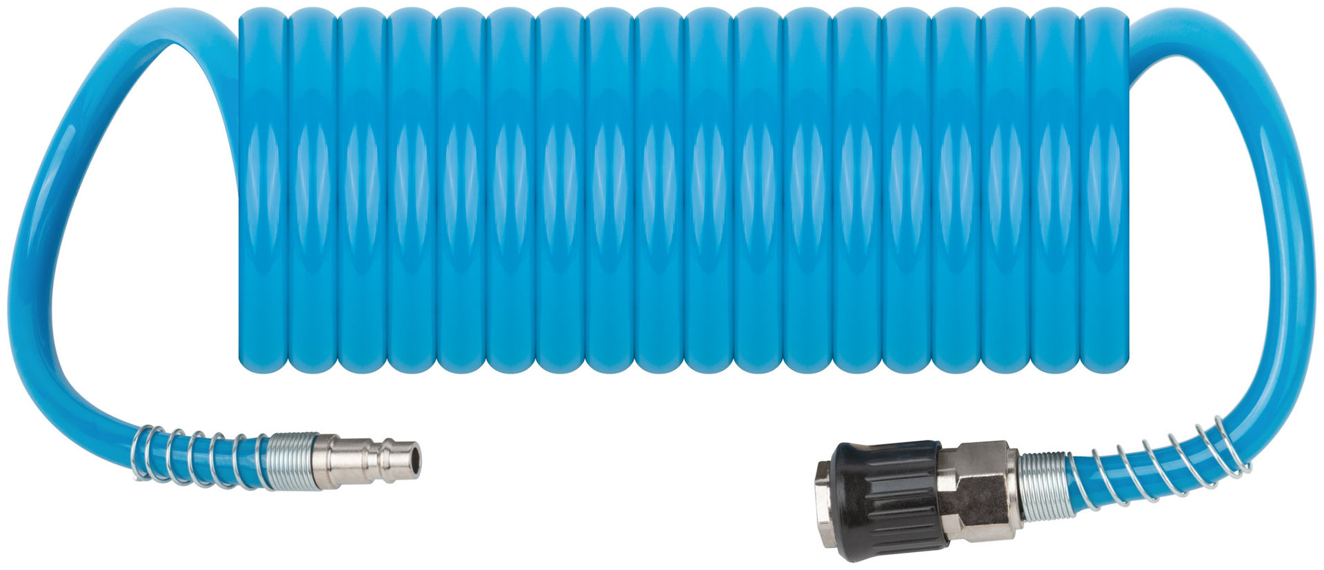 Шланг-удлинитель полиуретановый износостойкий с быстросъемными коннекторами, диаметр 8х12 мм, 5 м (81218)