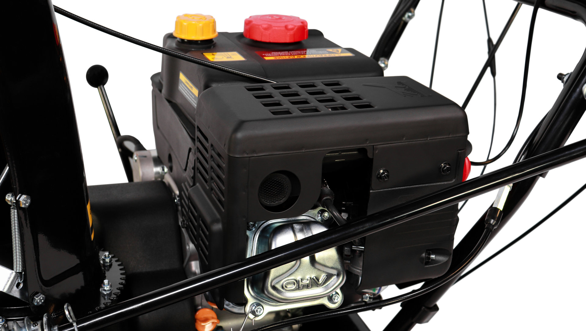 Снегоотбрасыватель CHAMPION STT761E (7,0лс61см6F/2Rгусеницы3л90кг эл.стартер,фара,обогрев,зимн.дв.) (STT761E)