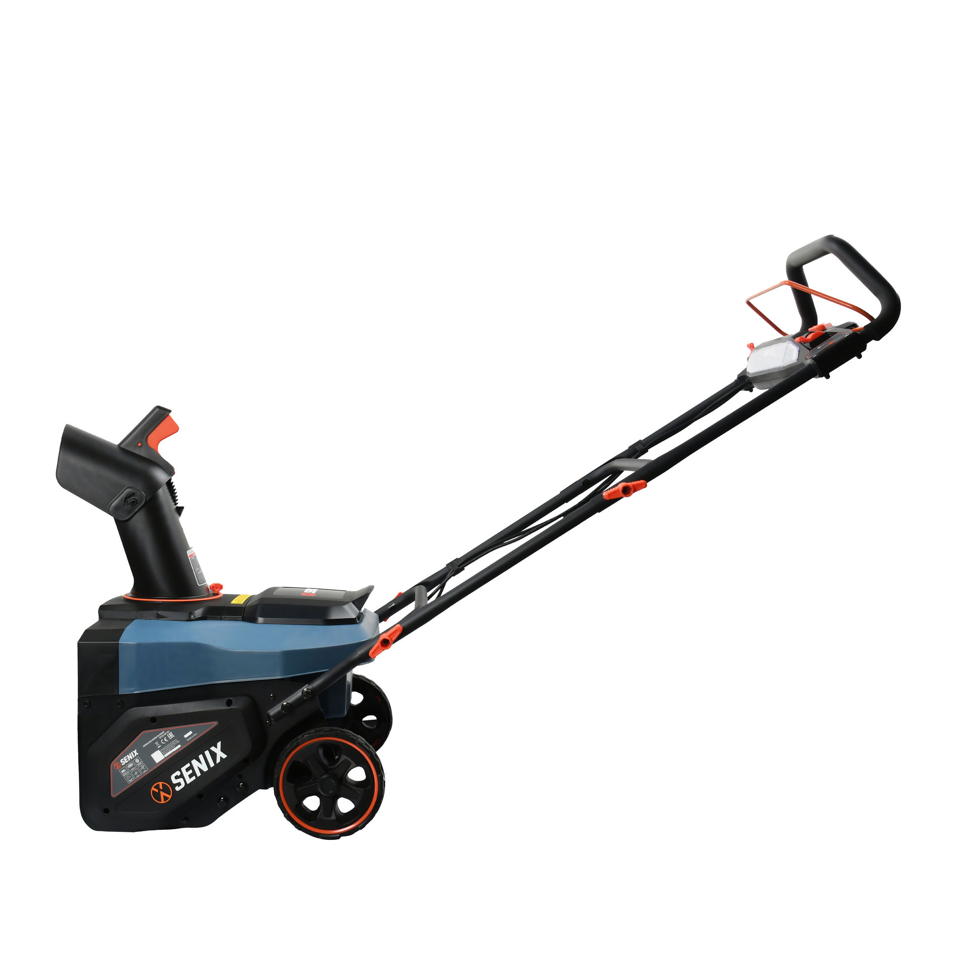 Снегоуборщик аккумуляторный 2*20В, 53см, 1800Вт X2