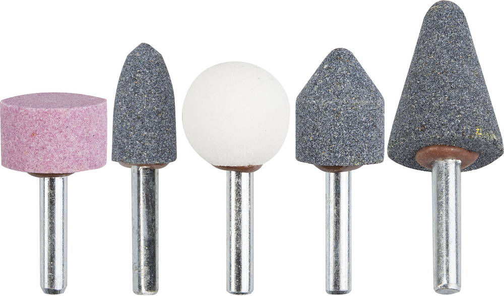 Набор абразивных минишарошек-насадок 5 предм., хвостовик d 6 мм STAYER 2990-H5