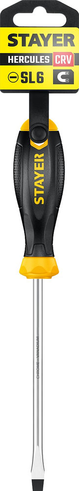 Отвёртка Hercules, SL6 x 150 STAYER 2509-06-15_z03