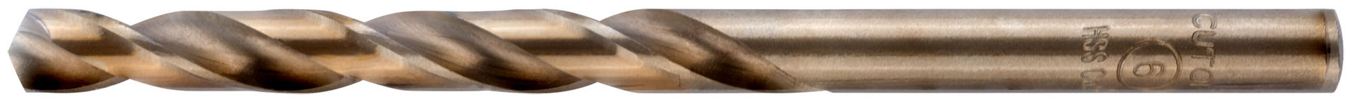 Сверло по металлу Cutop Profi с кобальтом 5% 6 x 93 мм, 2 шт. (48-379)