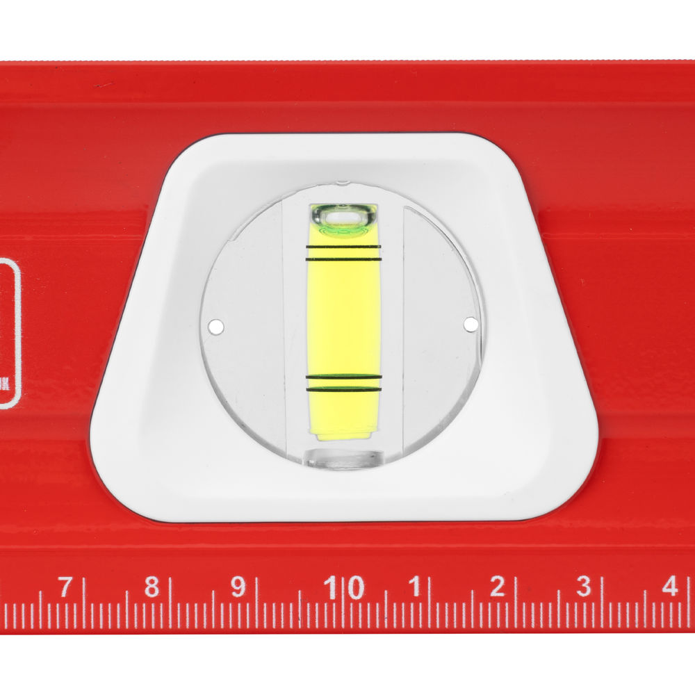 Уровень алюминиевый, магнит, фрезерованный, 3 глазка (1 зеркальный) 400 мм Matrix (34730)