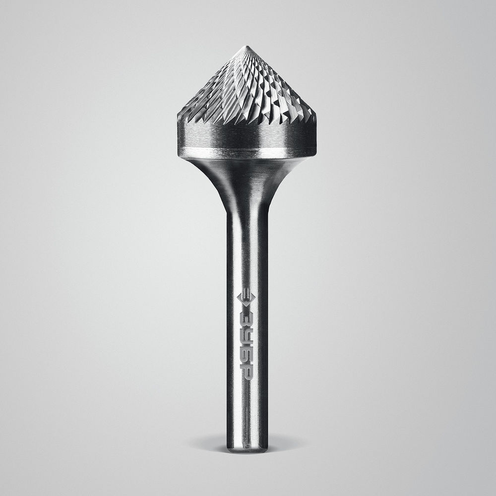 Борфреза твердосплавная 20?10 мм, тип K (зенкер с вершиной 90°), хв-к 6 мм ЗУБР ПРОФЕССИОНАЛ 28809-20-10