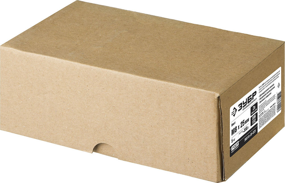 Винт с внутренним шестигранником М8?25 мм DIN 912 кл. пр. 8.8 цинк 5 кг Профессионал ЗУБР 30318-08-025