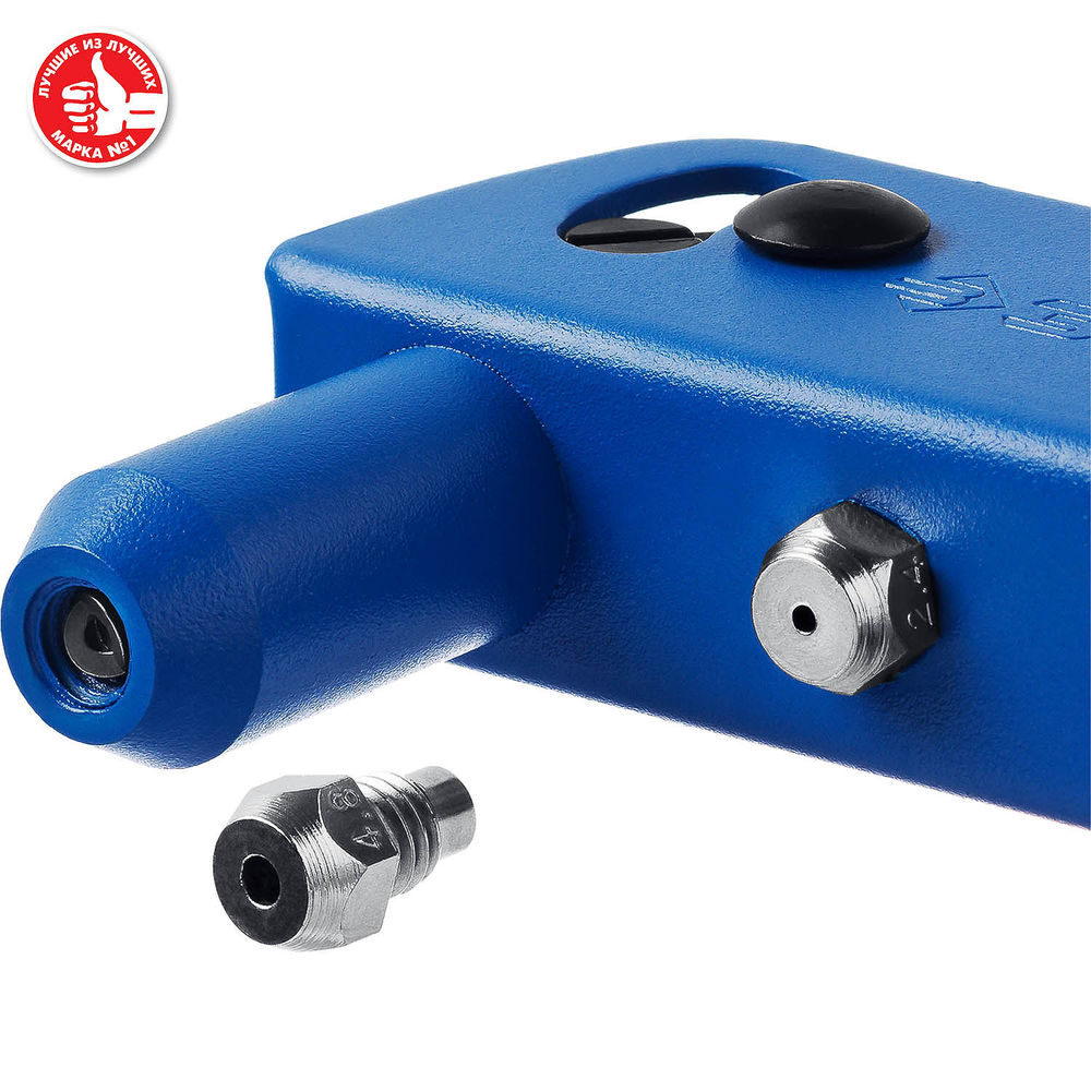 Заклепочник стальной корпус 2.4 - 4.8 мм 260 мм ЗУБР П-500 Профессионал 31190_z01