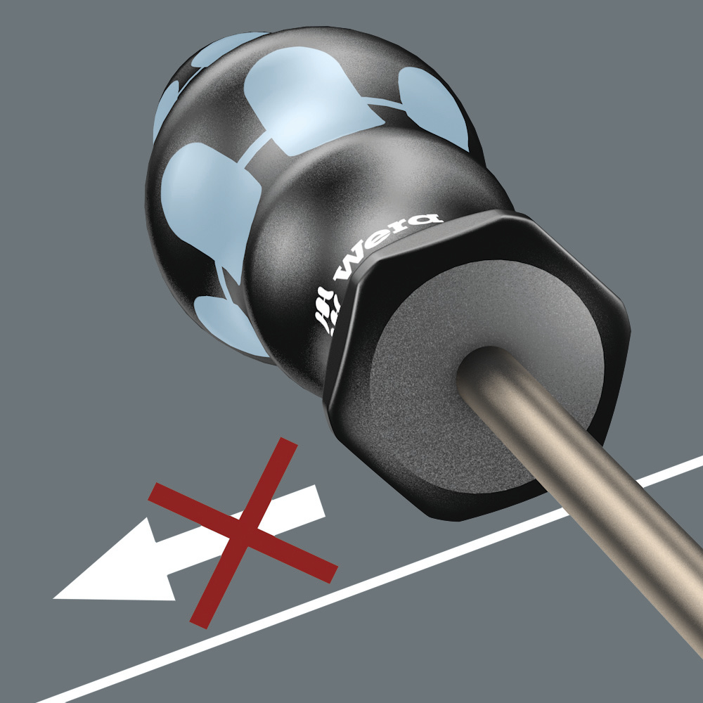 Отвёртка шлицевая 0.6 x 3.5 x 100 мм нерж. SL серия 3335 Wera WE-032002