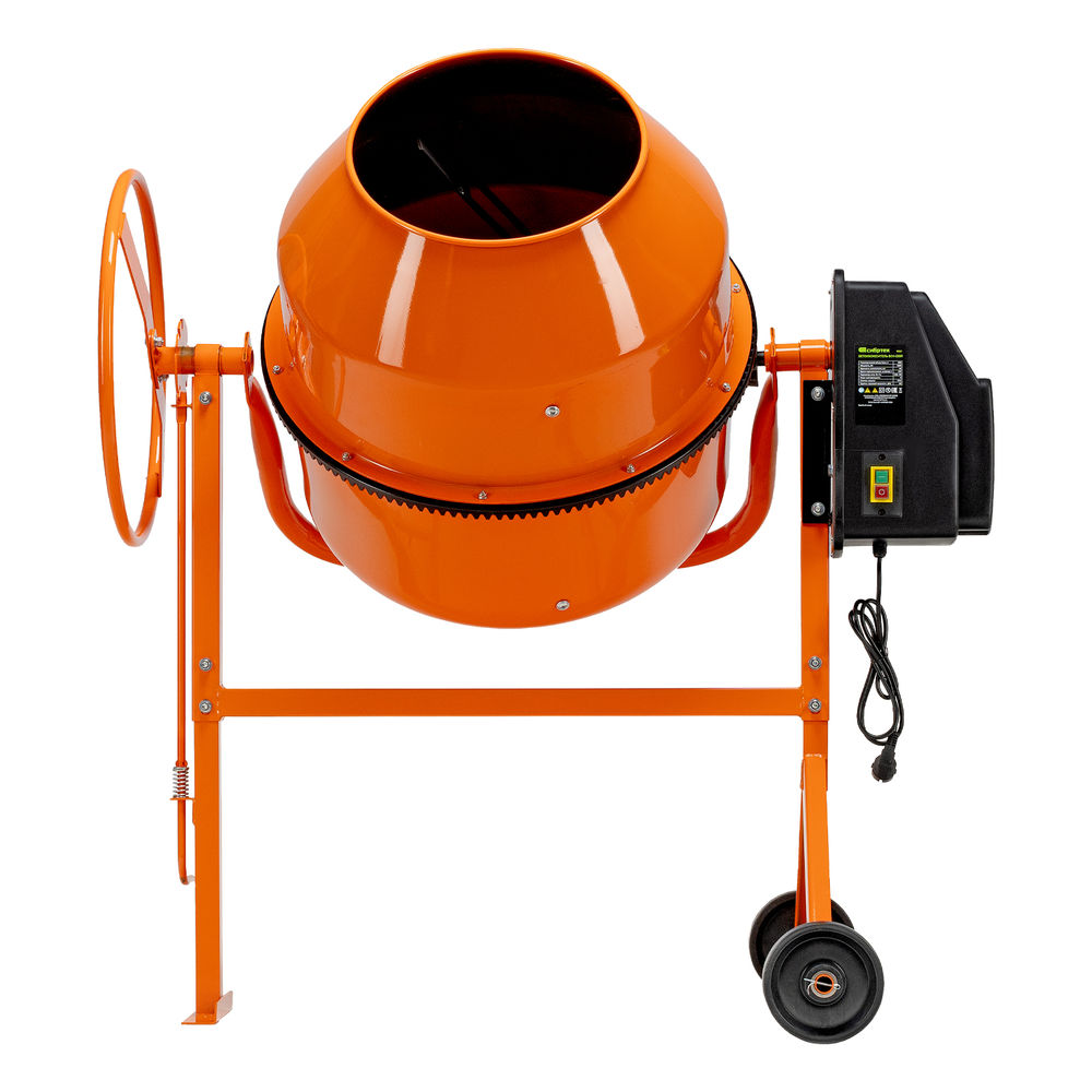 Бетоносмеситель БСН-220П, мощность 1000 Вт, полиамидный венец Сибртех (95521)