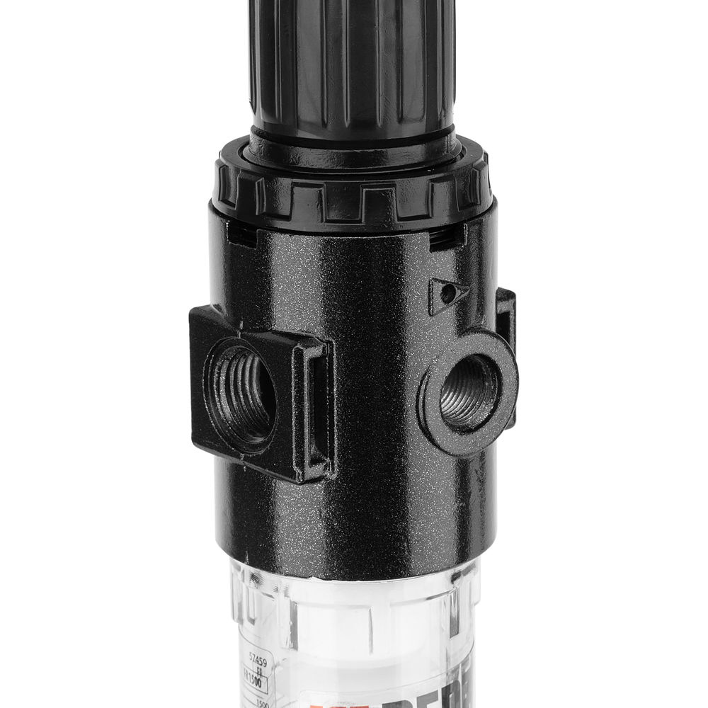 Фильтр-регулятор FR1500, 10 бар, 1500 л/мин, 1/4 Denzel (57459)