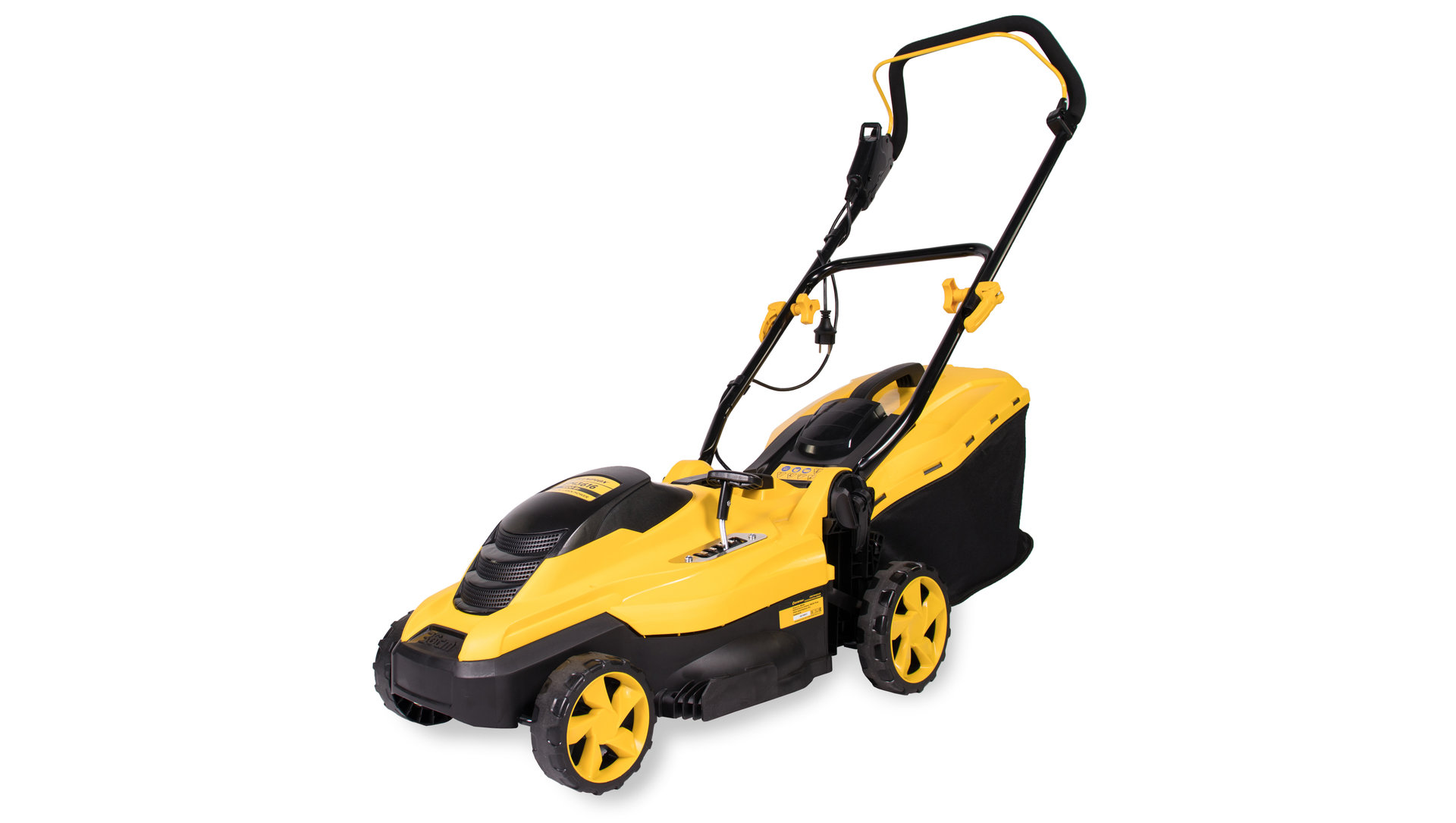 Газонокосилка эл. CHAMPION EM3616 (1,6 кВт пласт.+ткань травосб. 45л ширина 360мм 20-70мм, 11,5кг) (EM3616)