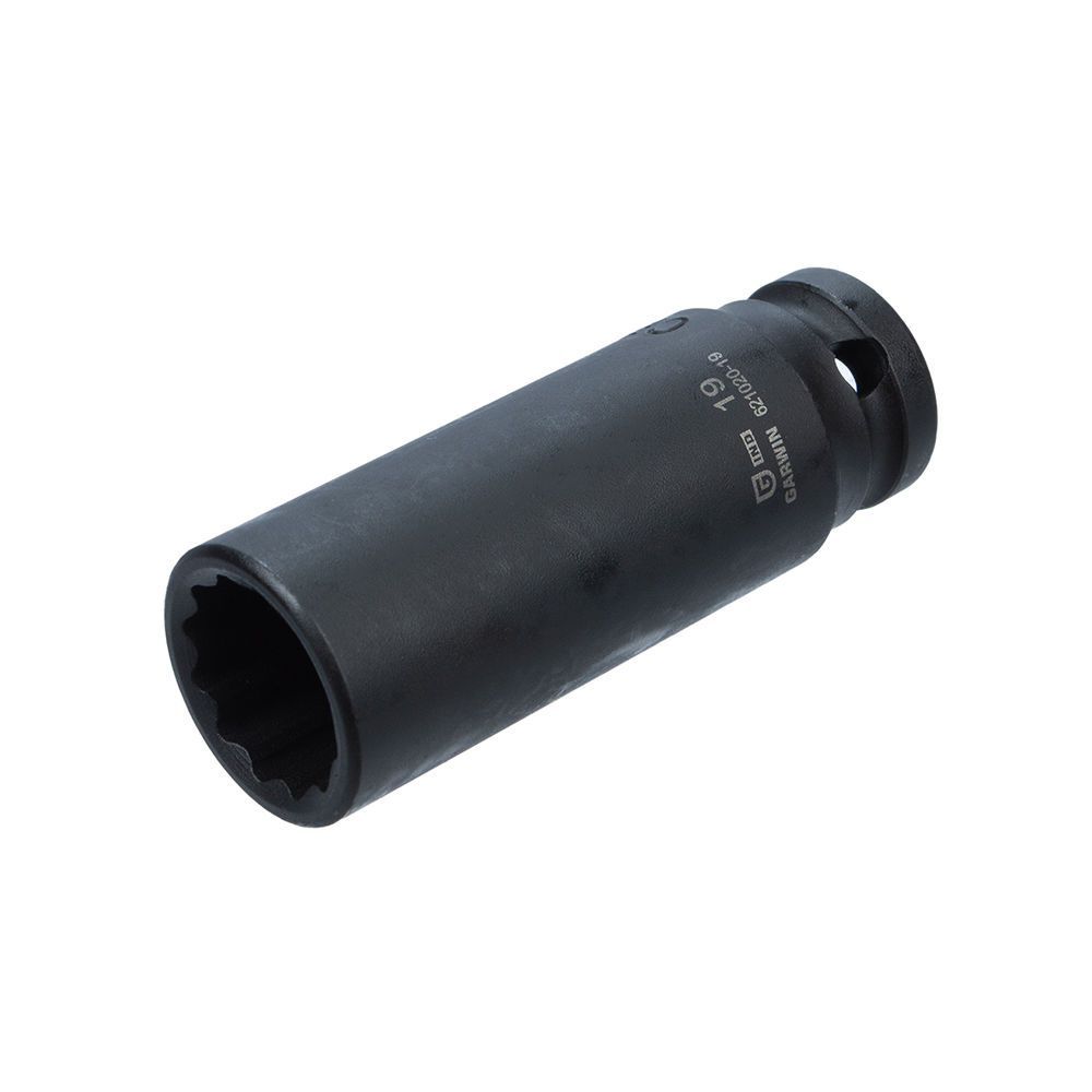 Головка торцевая 12-гранная ударная глубокая 19 мм, 1/2 GARWIN INDUSTRIAL 621020-19