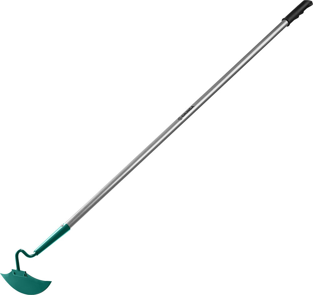 Мотыга PH-225 ALU, 225 х 80 х 1465 мм, D-образный профиль, углеродистая сталь, антикор. покрытие, алюминиевый черенок, PROLine GRINDA 39599