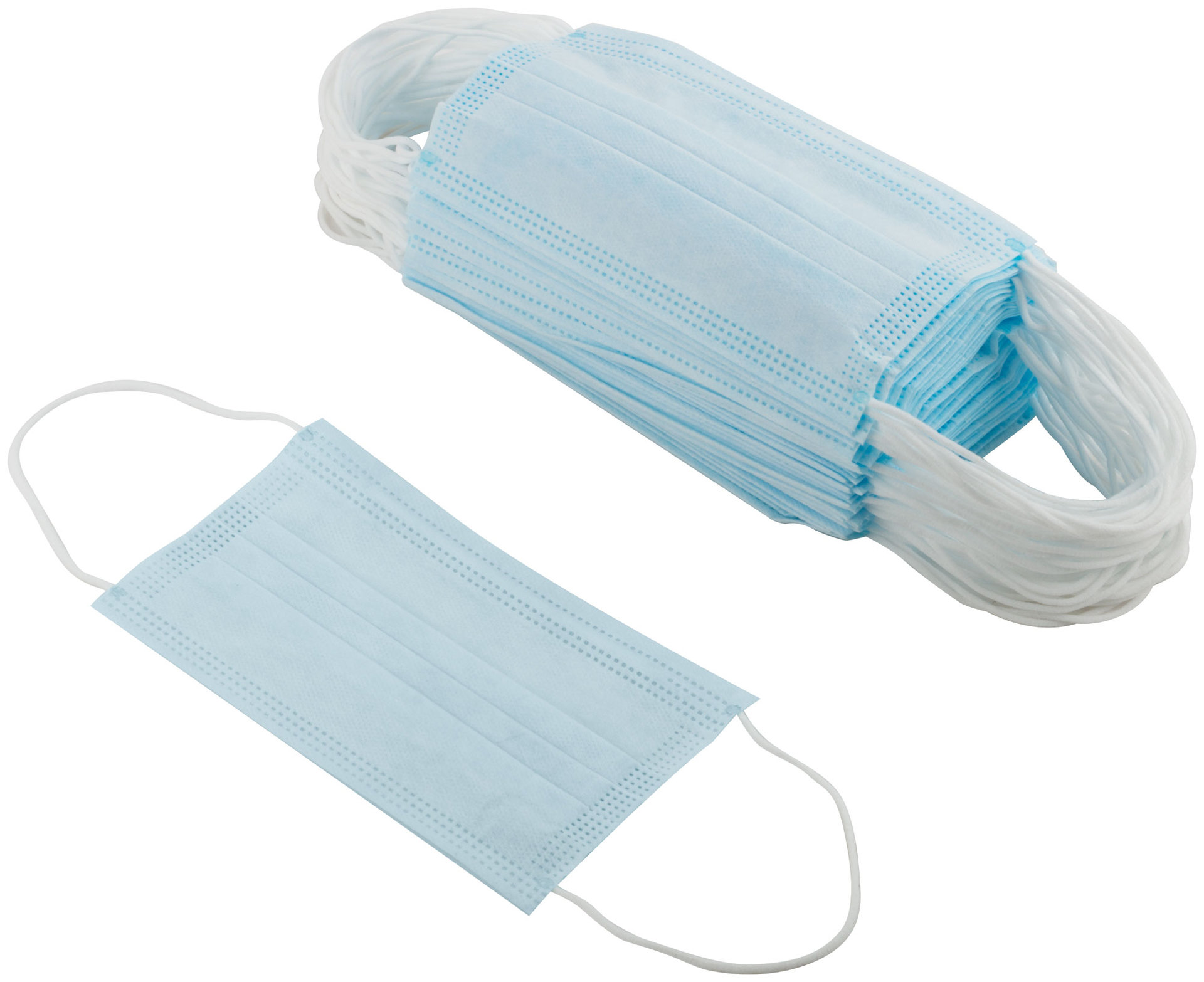 Маски для лица гигиенические нестерильные, набор 50 шт. (12322)