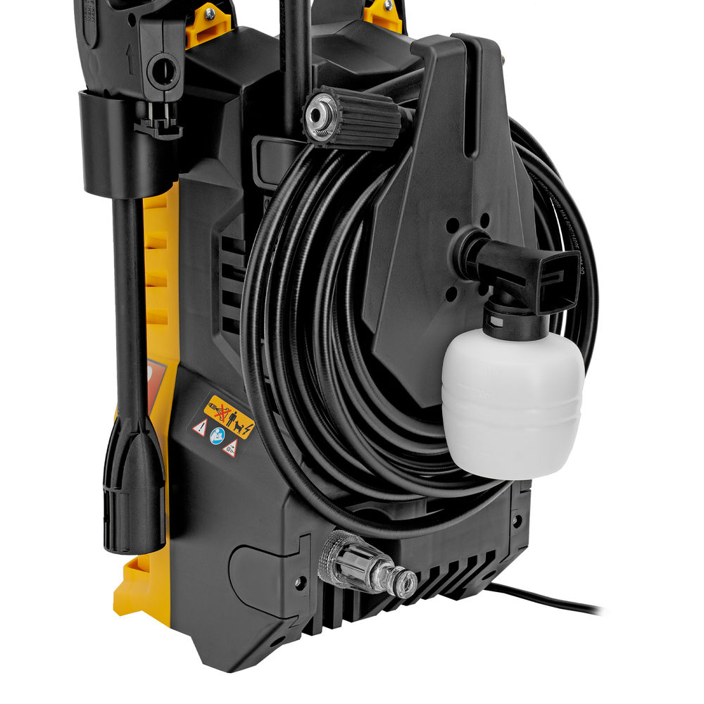 Моечная машина высокого давления R-110, 1500 Вт, 110 бар, 5,7 л/мин, переносная Denzel (58232)