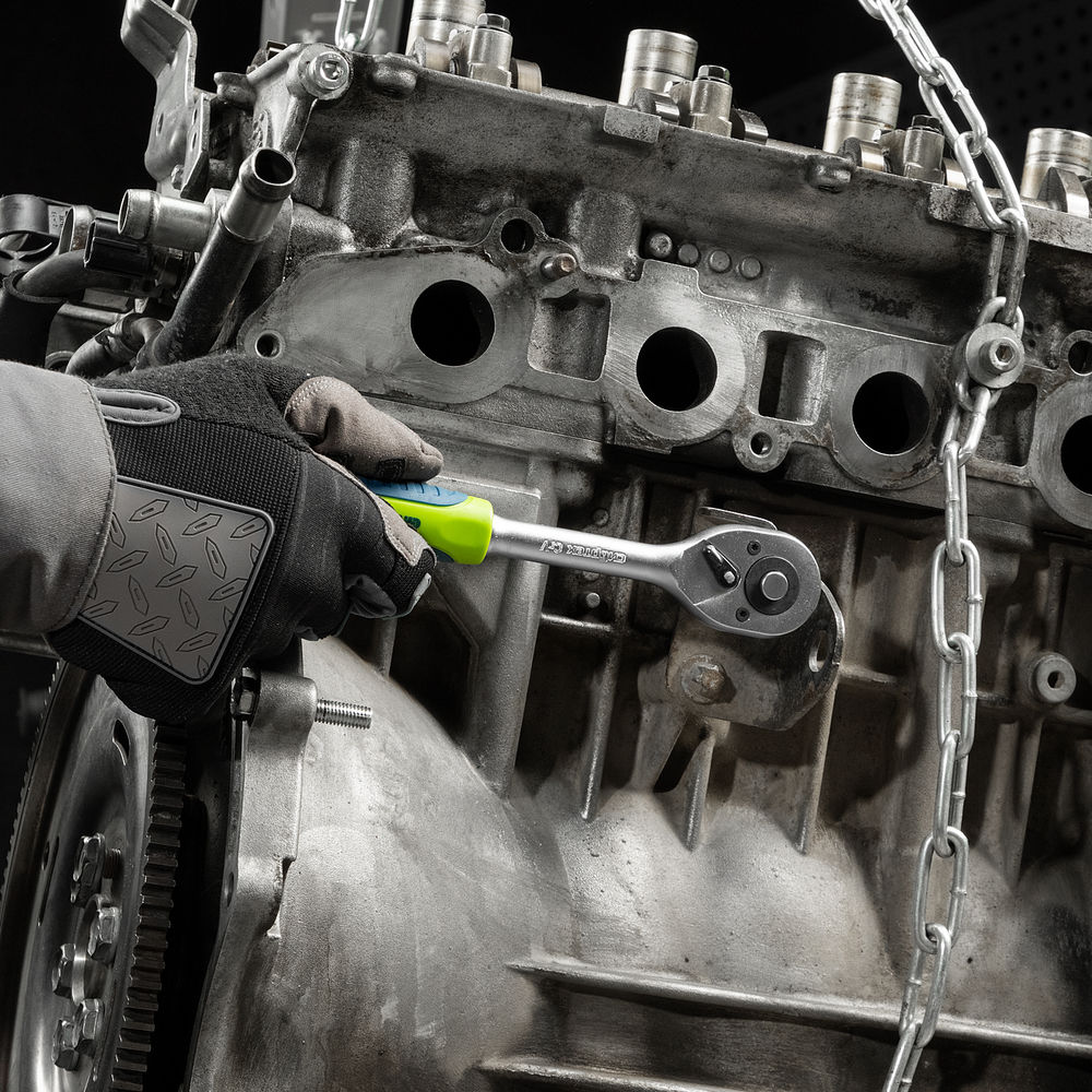 Набор инструментов, 1/2, 3/8, 1/4, пластиковый кейс 172 предм. Сибртех