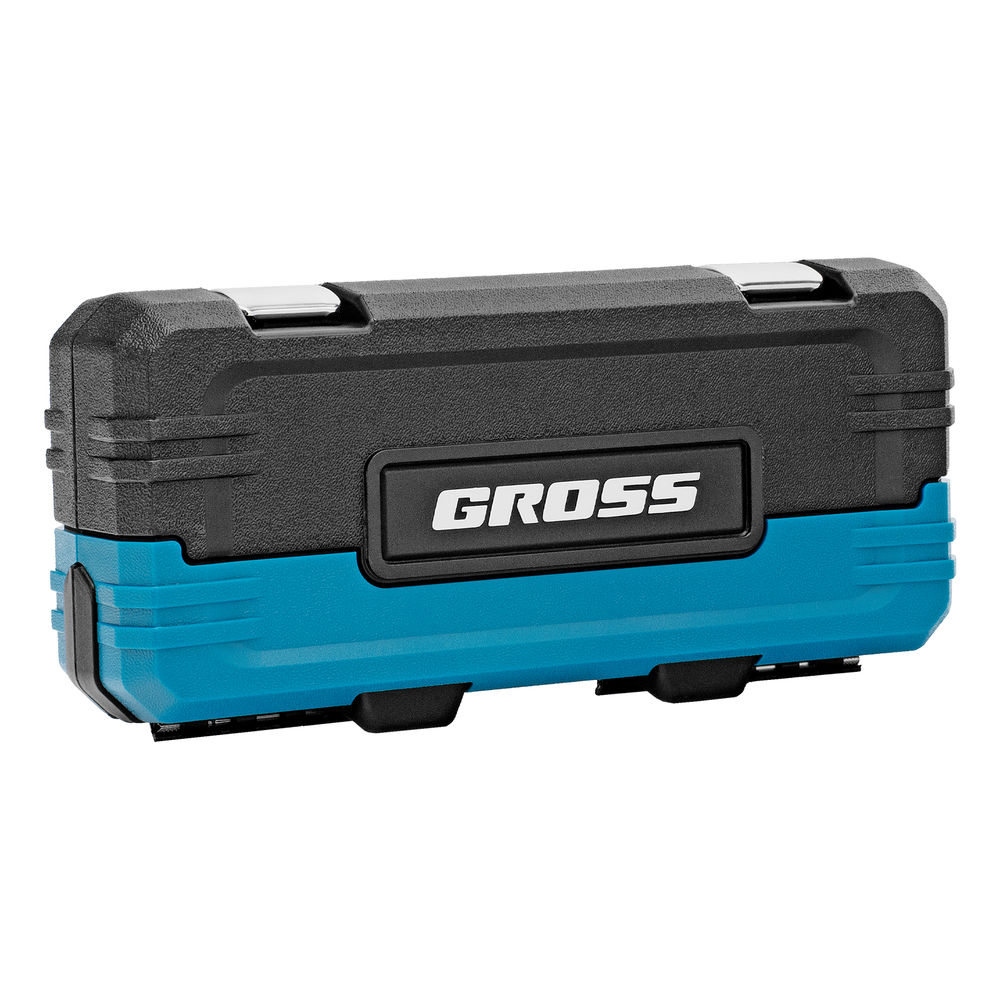 Набор инструментов, 1/4, CrV, 120 зубьев, 42 предмета Gross