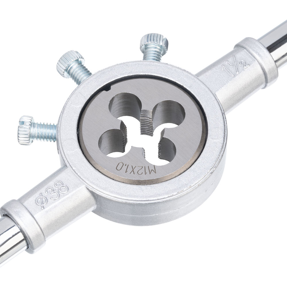 Набор метчиков и плашек М2-М18, 110 шт, металлический кейс Matrix (773110)