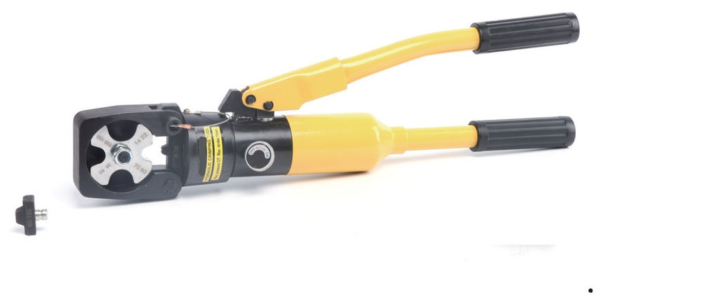 Пресс для обжима клемм гидравлический 150 мм? 10 т ручной ТЕХРИМ 812515-23