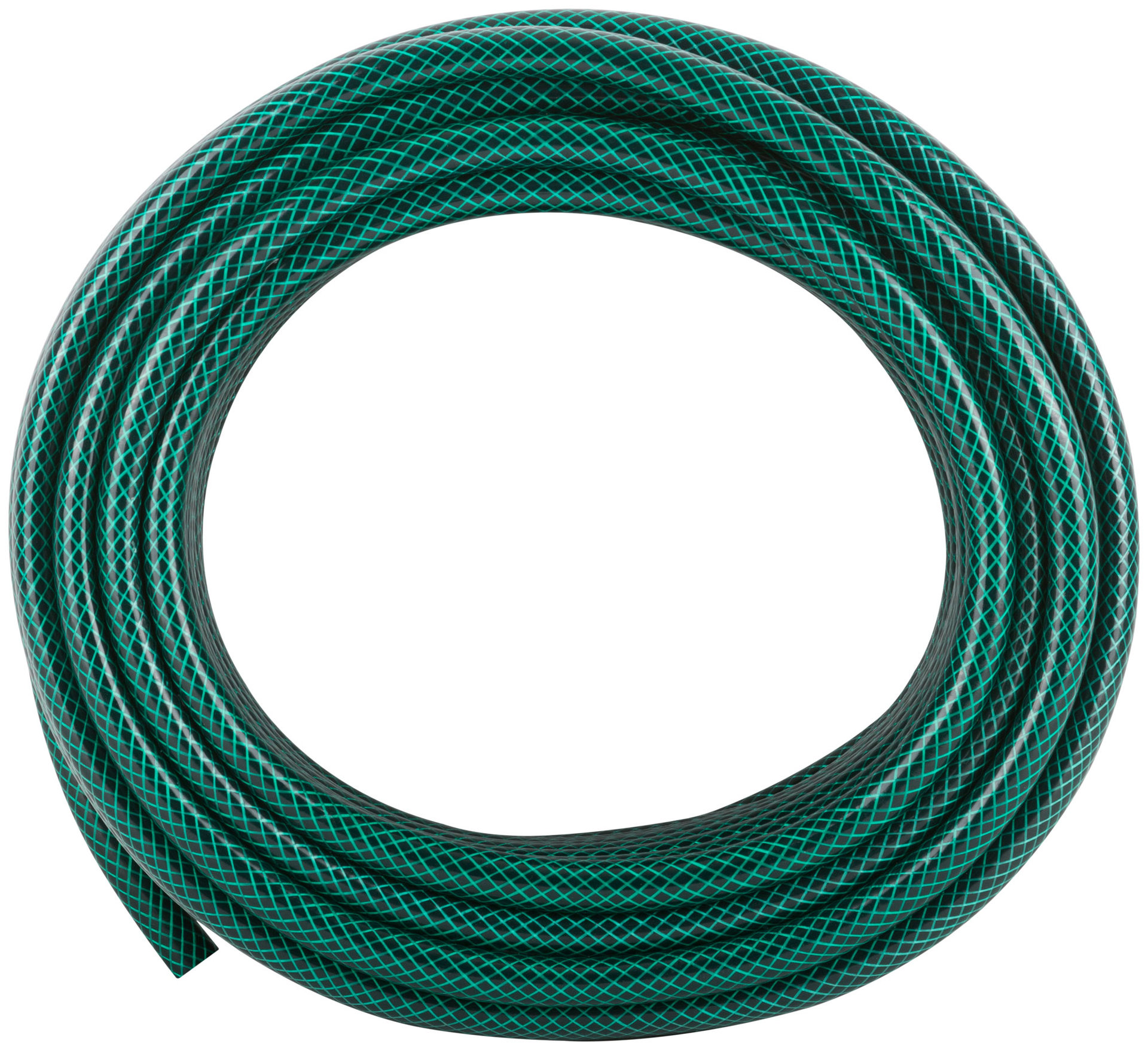 Шланг поливочный трехслойный армированный, зеленый 1/2 х 1,8 мм х 25 м (76305)