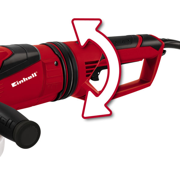 Шлифмашина угловая Einhell TE-AG 230, 2350Вт,230мм,поворотн.задн,антивиб.рукоятка,плавн.пуск (4430870)