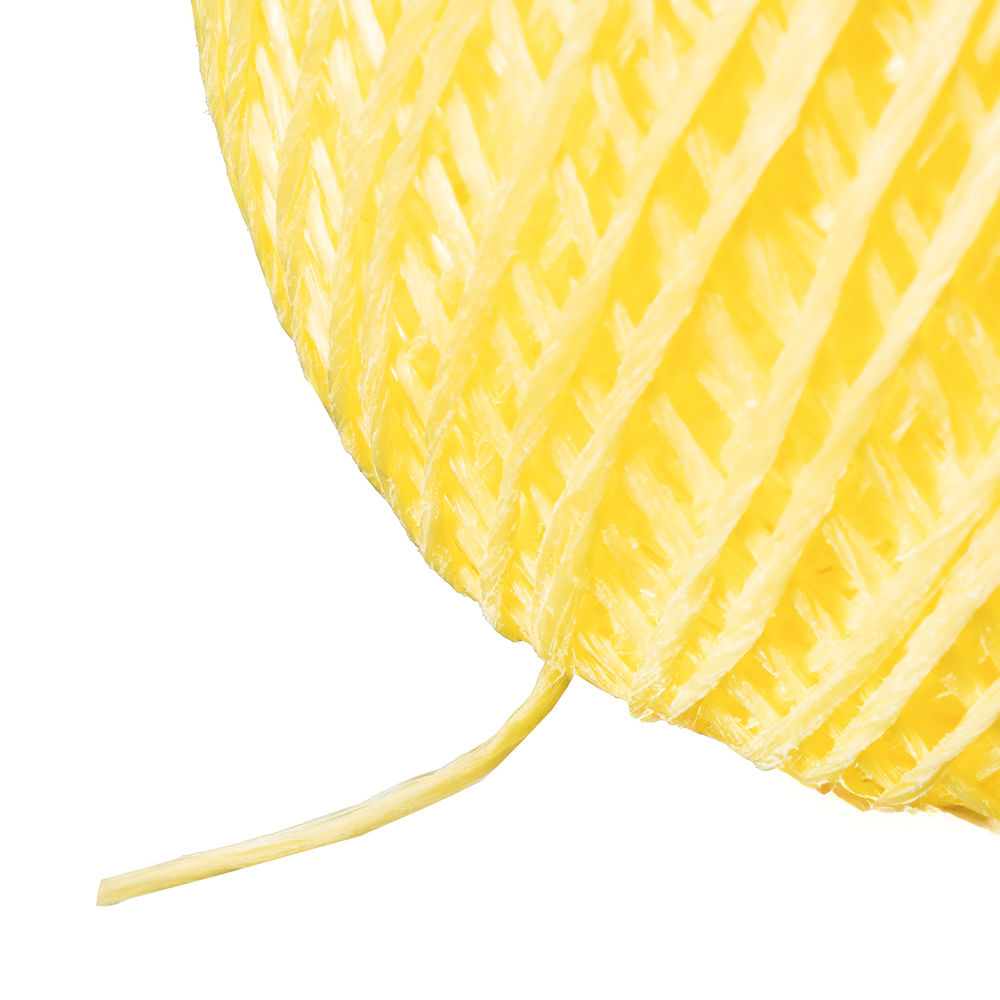 Шпагат полипропиленовый желтый, 1.4 мм, L 500 м, Сибртех (93995)