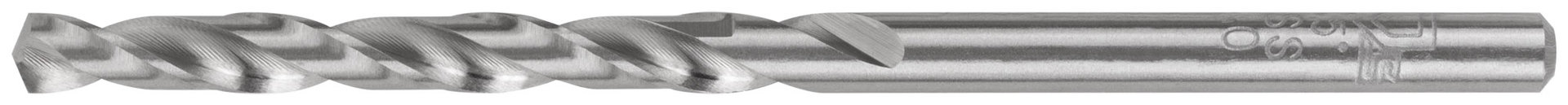 Сверла по металлу HSS шлифованные, угол заточки 135°, 4,0 x 75 мм (5 шт.) (35687М)