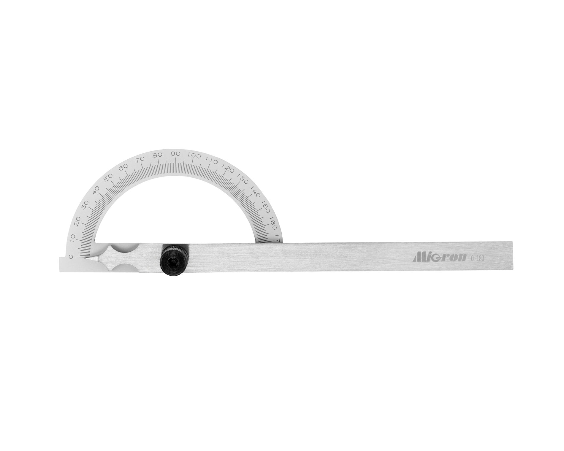 Угломер-транспортир мод. УТ-180 0-180° ( 80х120мм, 1°) (ГРСИ №93019-24) Мicron