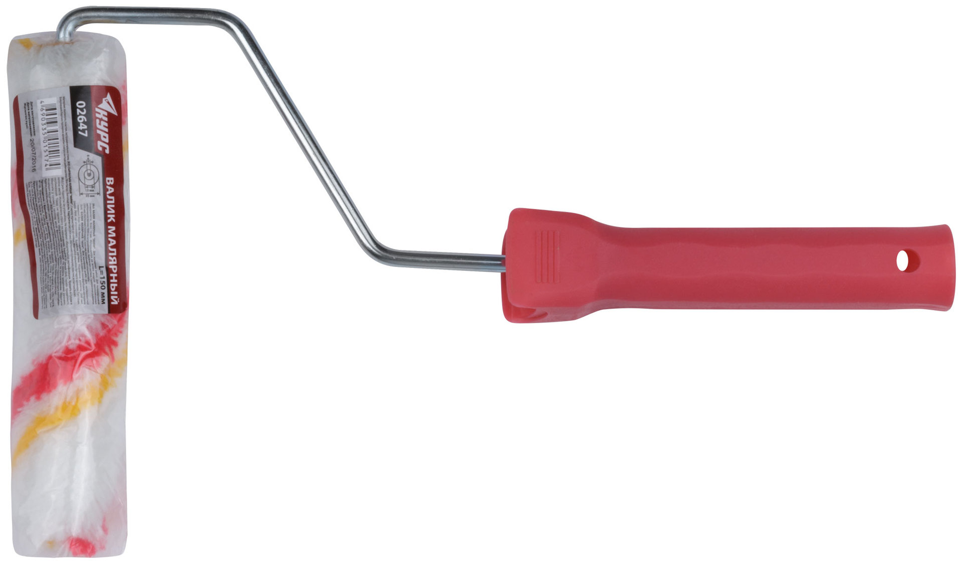 Валик полиакриловый мини, диам. 15/35 мм, ворс 10 мм, 150 мм (02647)