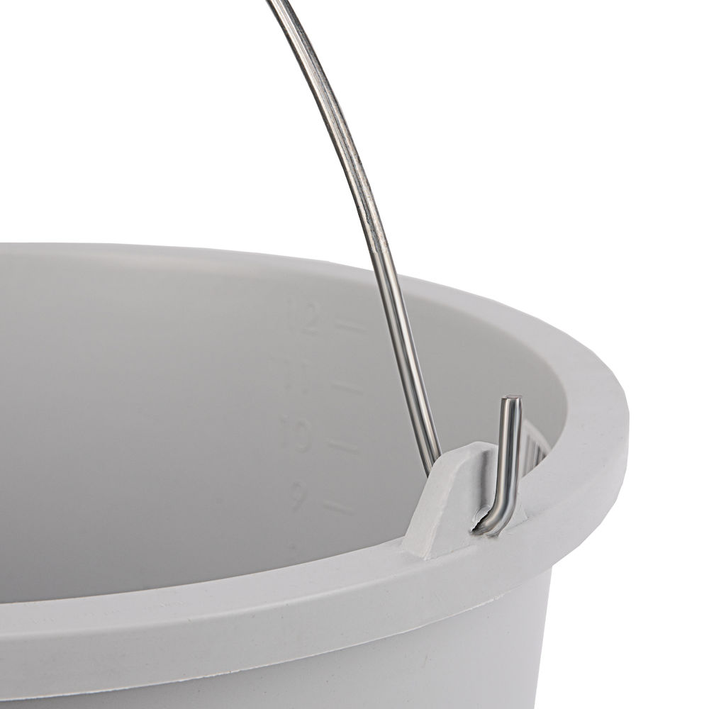 Ведро строительное пластмассовое 12 л, усиленное Matrix (81409)