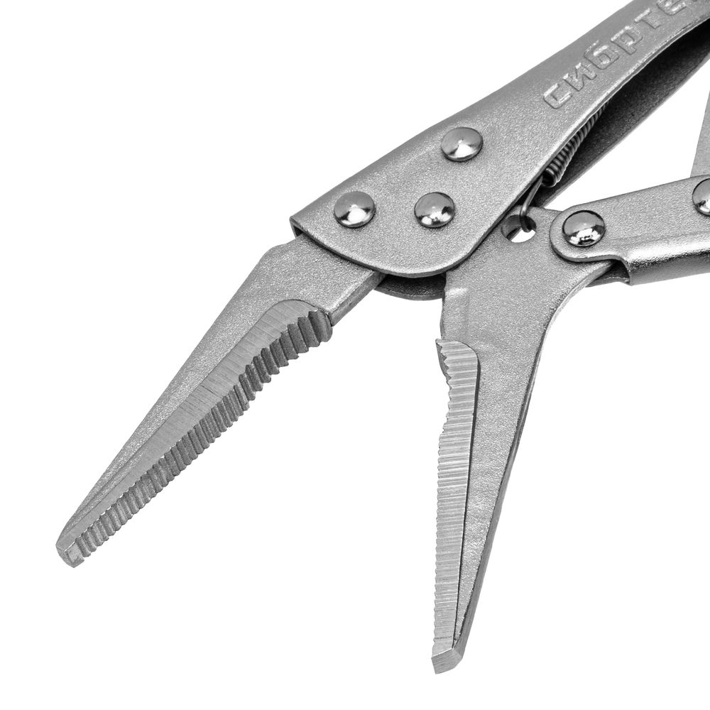 Зажим ручной, удлиненный захват, 170 мм Сибртех (18423)