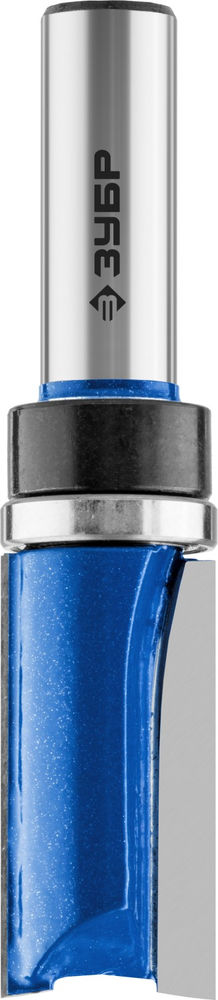 Фреза пазовая прямая 19?38 мм с верхним подшипником хвостовик 12 мм ЗУБР Профессионал 28756-19-38-12