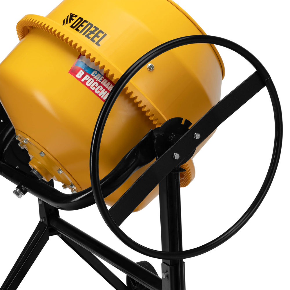 Бетоносмеситель B-125, 550 Вт, 130 л Denzel (95421)
