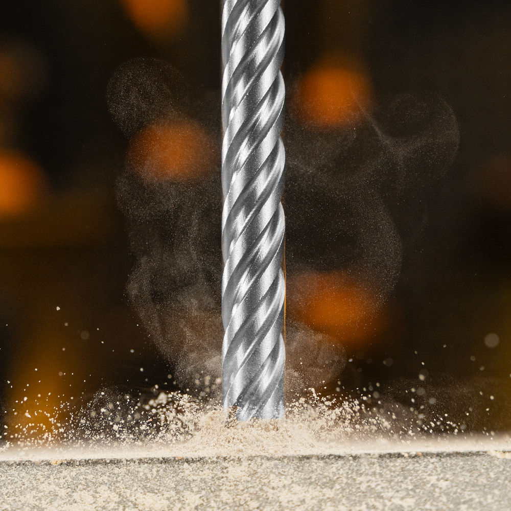 Бур по бетону, цельная крестовая пластина, 14x315 мм, SDS PLUS Denzel (705320)